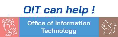 OIT can help!
