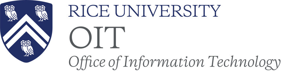 Rice University OIT Office of Information Technology