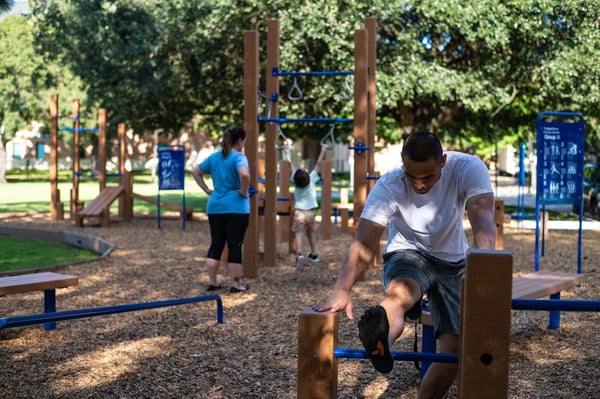 Rice Recreation and Wellness Outdoor Training Park